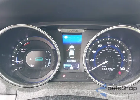 2013 Hyundai Sonata Hybrid z USA, uszkodzony, nr VIN KMHEC4A43DA088088